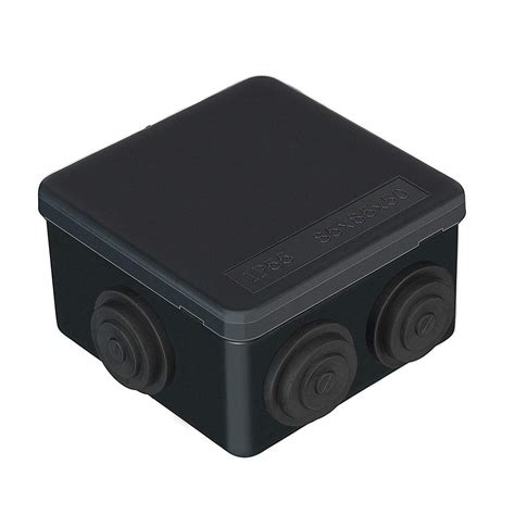 external junction box black|wickes waterproof junction box.